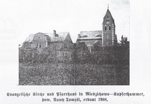 ev. Kirche in Miedzichowo / Kupferhammer