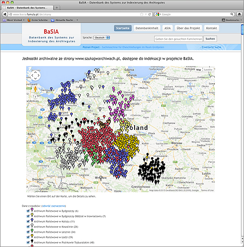 Basia - Datenbank