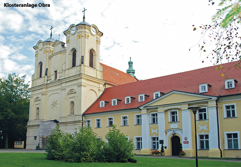 Klosteranlage Obra