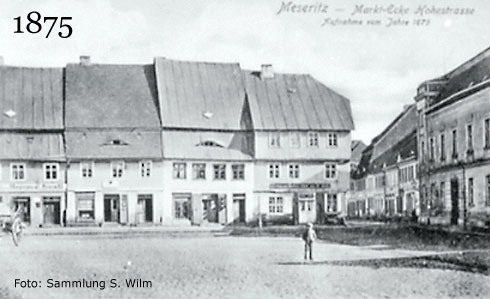 Meseritz Markt 1875