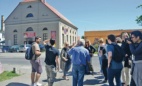 Studenten aus Landsberg a.d. Warthe und Kiel in Meseritz