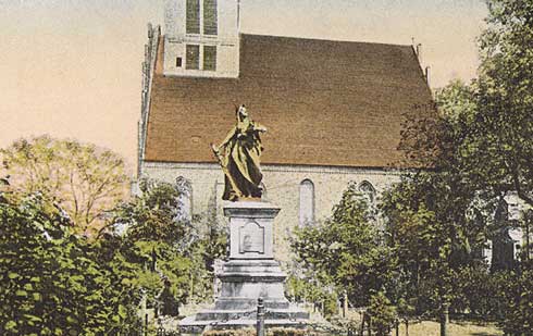 Meseritz: Denkmal deutsch/französischer Krieg 1870/71