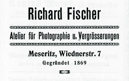 Suchbild Fototatelier Richard Fischer - Meseritz