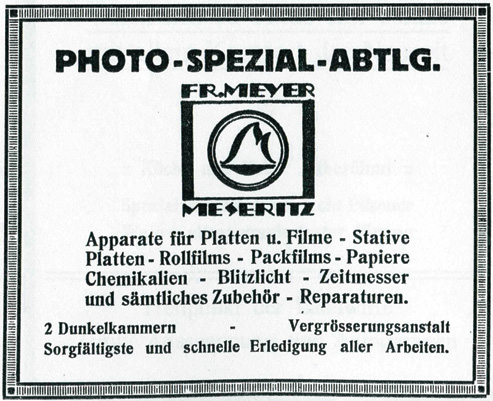 Suchbild Fototatelier Friedrich Meyer - Meseritz
