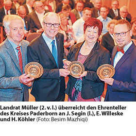 Empfang durch Landrat Manfred Müller 2019, Paderborn