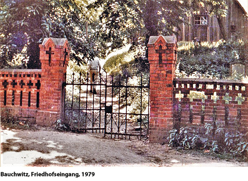 Bauchwitz; Friedhof 1979