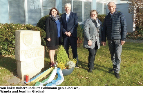 Volkstrauertag 2020 –  Kranzniederlegung vor dem Kreishaus Paderborn