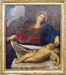 Madonna mit Kind, nacg Guido Reni, Dorfkirche Warchau bei Wusteritz