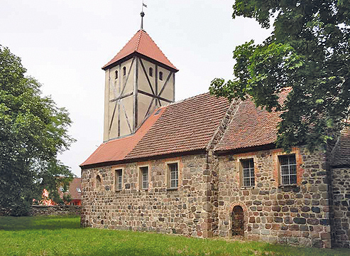 Dorfkirche in Warchau bei Wusterwitz (Landkreis
Potsdam-Mittelmark)
