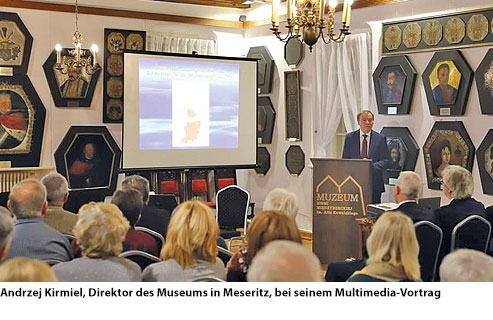 4.11.2022 Museum Meseritz/Miedzyrzecz: Präsentation des Buches „Spuren jüdischen Lebens an der mittleren Oder/Zlady