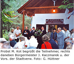 Feierliche Einweihung am 16. Juni 2007 - Gedenkstein für Hoffmannstal / Rybojady