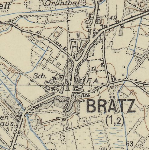 Brätz, (poln. Brójce)