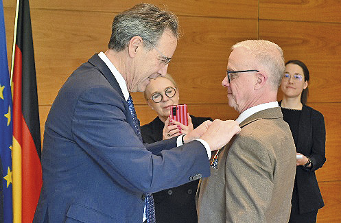 Hohe Auszeichnung für Tomasz Czabanski und POMOST