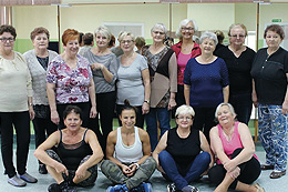 Senioren-Zumba in Tirschtiegel / Trzciel 