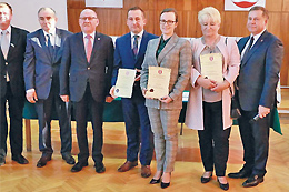 Vier neue Ehrenbürger des Landkreises Meseritz