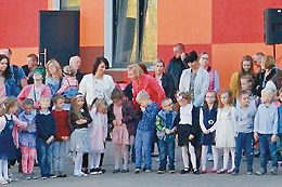 Eröffnung neuer Kindergarten Meseritz am 13. Oktober 2018  