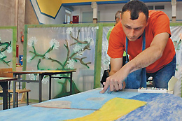 21. Wettbewerb des Kunsthandwerks für Behinderte in Meseritz 