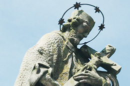 Skulptur des Hl. Nepomuk, Blesen