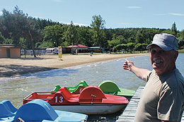  Betsche / Pszczew - Neue Stege für den Scharziger See