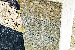 polnisch-deutscher Grenzstein bei Betsche
