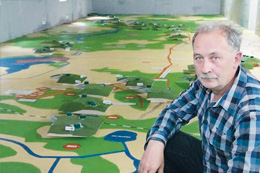 Zbigniew Wlazinski - Landkarte des Oder-Warthe-Bogens