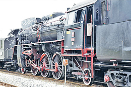 Historische Dampflokomotiven kamen nach Meseritz