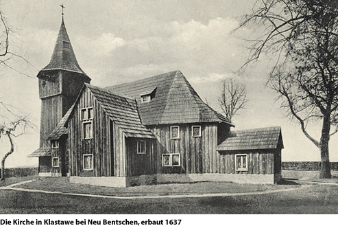 Klastawe und die Hauländereien - Kirche Klastawe