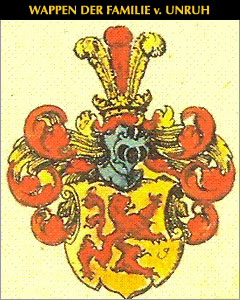 Wappen der Familie v. Unruh