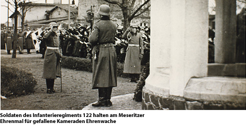 Garnisonsstadt Meseritz - Einzug des Grenz-Infanterieregiments 122