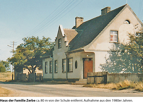 Scharzig: Haus der Fam. Zerbe ca. 1980