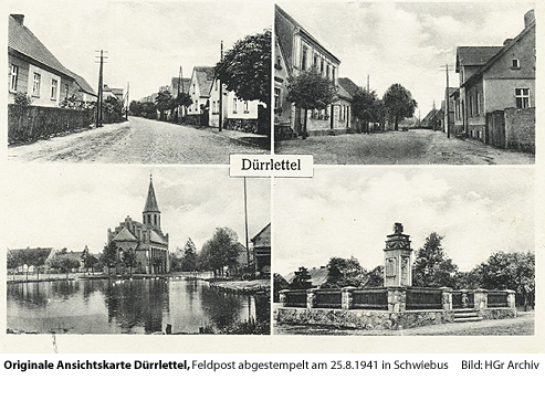 Bericht über die Ereignisse Januar 1945 in Dürrlettel / Lutol Suchy