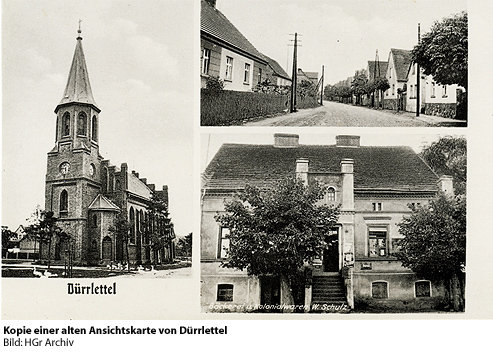 Bericht über die Ereignisse 1945 in Dürrlettel / Lutol Suchy