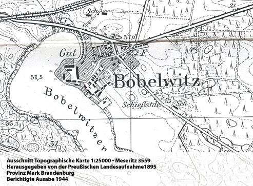 Bobelwitz - Karte 1944